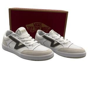 Vans Lowland Cc Comfy Cush Sport Bungee Cord Low Top Sneakers White Size 7.5